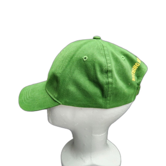 NWT John Deere Green Adjustable Hat - Picture 2 of 7